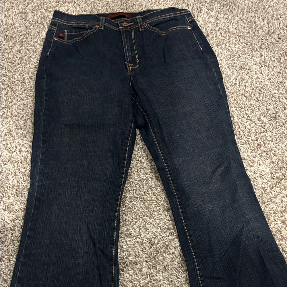 Elle Dark Blue Flare Jeans